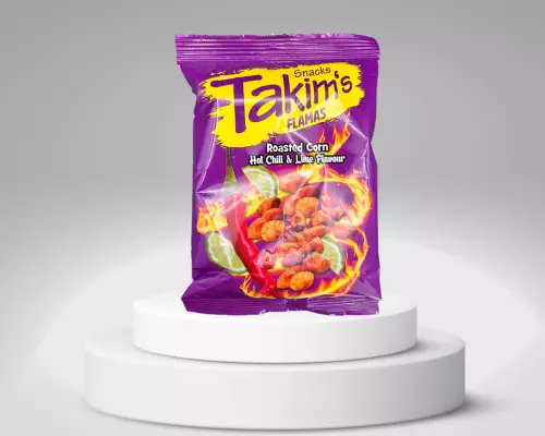 Takims Flamas Hot Chilli & Lime – 100g – MHD 18.03.25