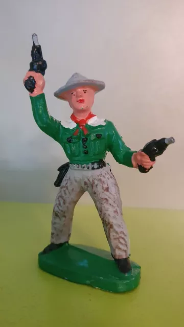 DDR Indianer - Cowboy / Nr. 07 / Wyatt Earp / Typ C/D Grau / grünes Hemd Selten