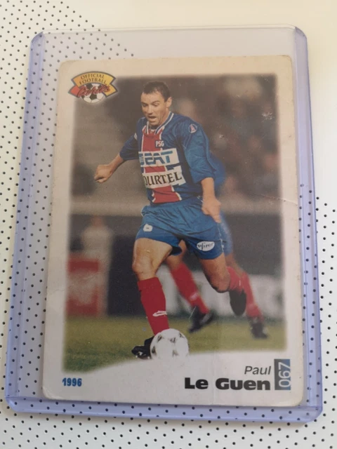 PAUL LE GUEN FOOTBALL CARD PREMIUM 1994-1995 PARIS SAINT-GERMAIN PSG PANINI