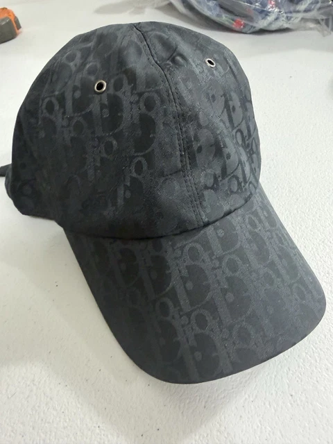 DIOR BASEBALL CAP Oblique Jacquard Monogram Logo Black Gray  display picture 1
