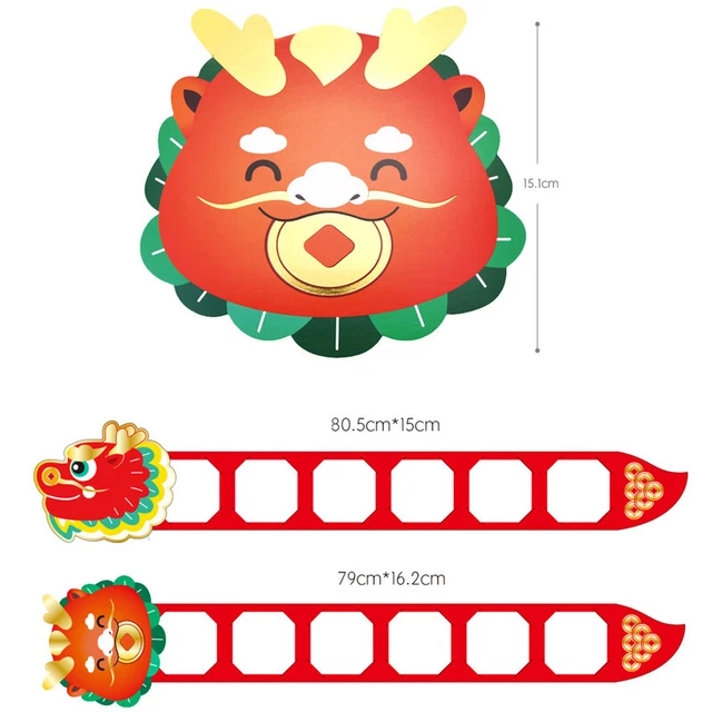 Chinese New Year Red Envelope 6 Card Slot Foldable HongBao Lucky Money Envelopes