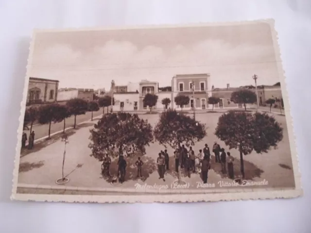 Lecce - Melendugno Piazza Vittorio Emanuele - non spedita f. g.