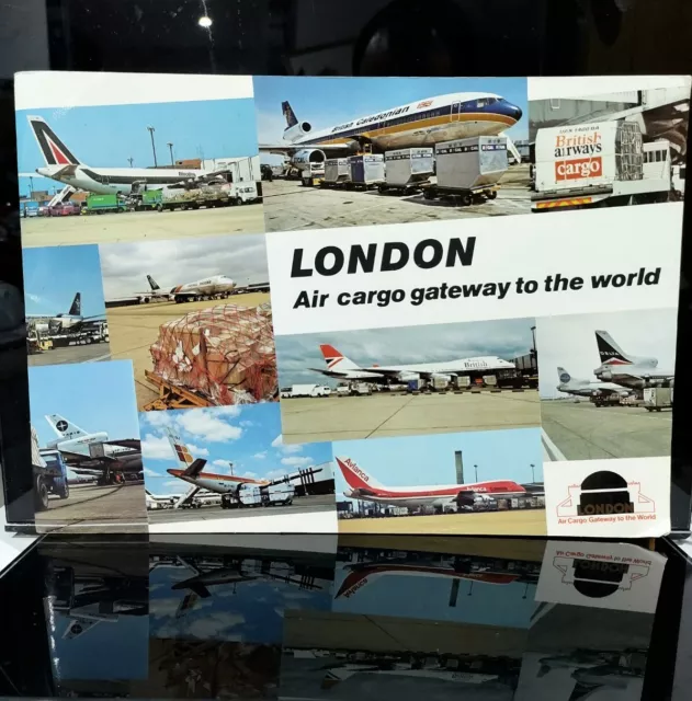 London Airport Air Gateway Cargo Brochure Heathrow Gatwick Stansted Guide Pack