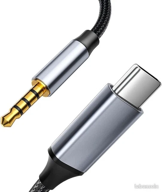Câble Audio Mini Jack 3.5mm Boaacoustic JIB 1M - Audiophile HiFi Cuivre OFC