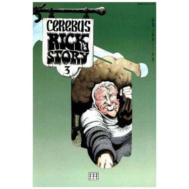Cerebus the Aardvark #222 in Very Fine + condition. Aardvark-Vanaheim comics [t^