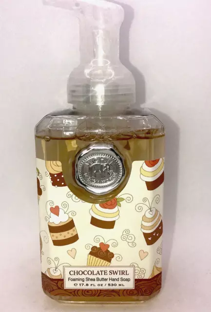 Michel Design Works Chocolate Swirl Foaming Hand Soap 17.8 Oz SEALED Michel Design Works Chocolate Swirl Foaming Hand Soap 17.8 Oz SEALED