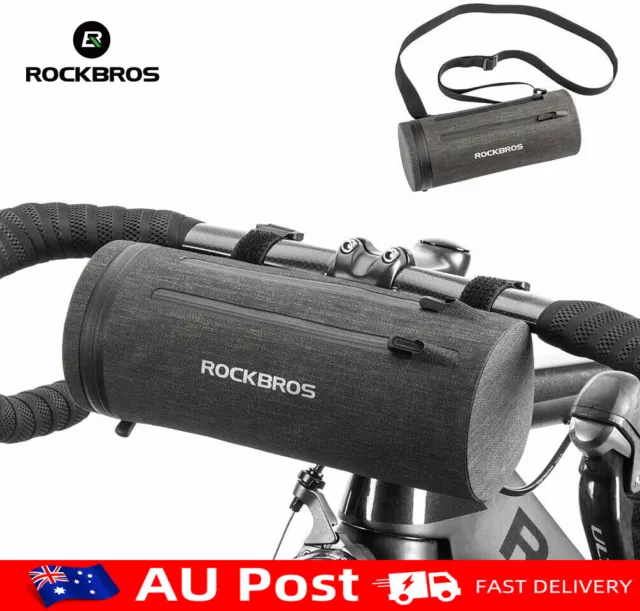 ROCKBROS Bicycle Handlebar Bags 2L Waterproof Front Bags MTB Bike Cycling Bags