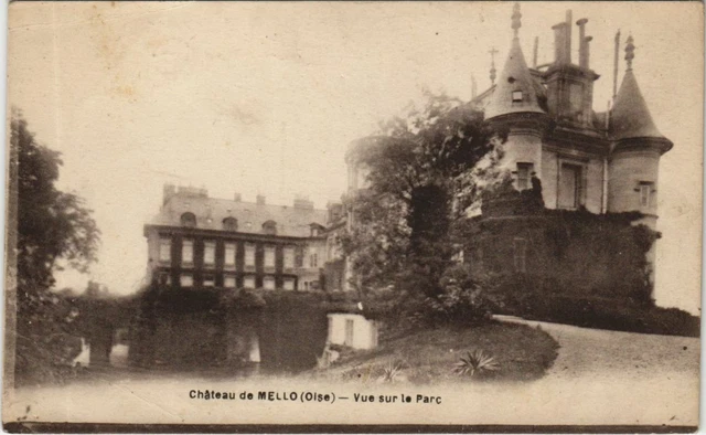 CPA MELLO Chateau de Mello - Vue sur le Parc (1207774)