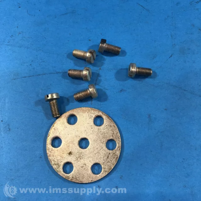 7 Hole Grinder Plate, 6 Flat Head Bolts USIP