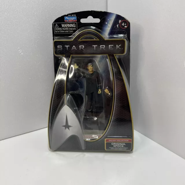 Playmates #61753 - Star Trek - Original Spock - Galaxy Collection - Damaged Box