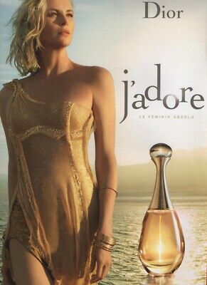 Dior Publicité papier Parfum Perfume Ad  C Dior J'adore de 2014 