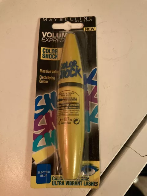 Mascara Wimperntusche Maybelline Volum Express Blau