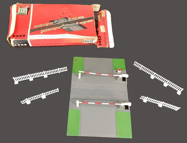 Accessoires de Passage à Niveau Échelle HO 1/87 | Diorama - BOIS MODÉLISME