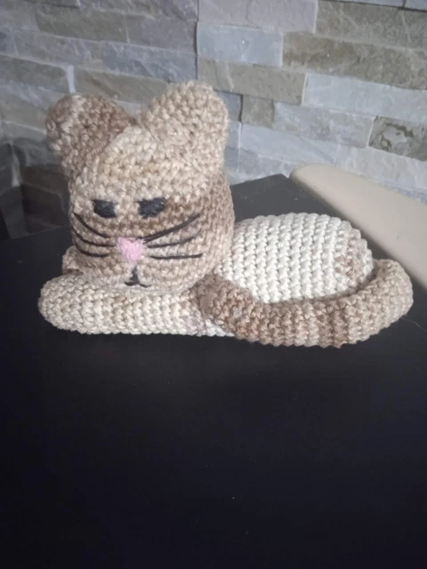 Bonnet pour oreilles de cheval en crochet avec filet, bonnet, capuche, masque avec voile anti-mouches entièrement fait main en coton (Carotte, Cheval/Complet