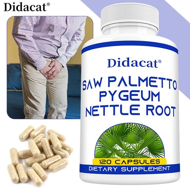 SAW PALMETTO EXTRACT 909 Mg Capsules, Supports Prostate Health And