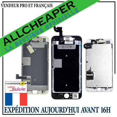 Ecran Complet Lcd + Camera + Plaque Iphone 6S 7 8 7 Plus 8 Plus + Outil Au Choix