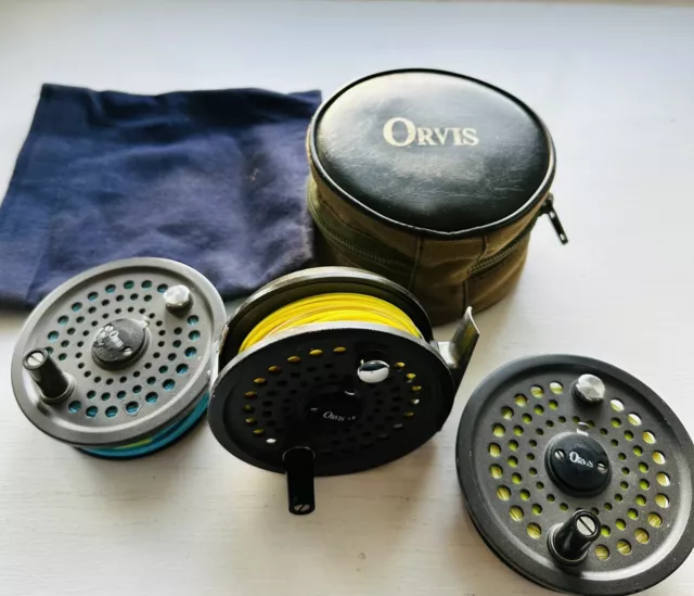 ORVIS BATTENKILL 7/8 DISC Trout Fly Fishing Reel Spool Case lines