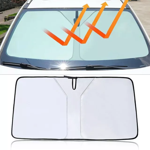 Foldable Sun Shade Truck Van Car Windshield Visor Block Cover