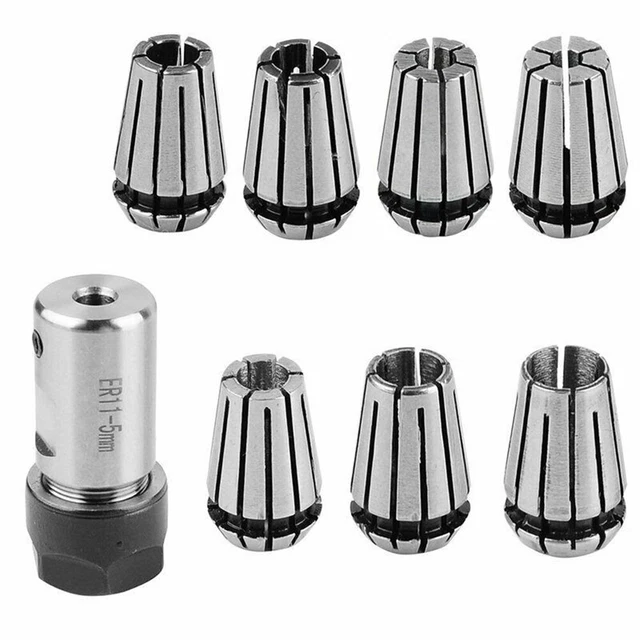 COLLETS FIABLES ET durables avec extension porte-arbre moteur ER11A 5 ...