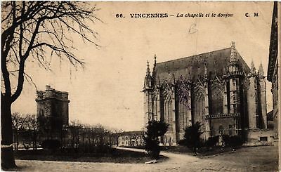 CPA ak vincennes-la Chapelle et le Donjon (519738)