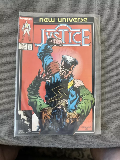 New Universe Justice #7 May Comic Book Marvel