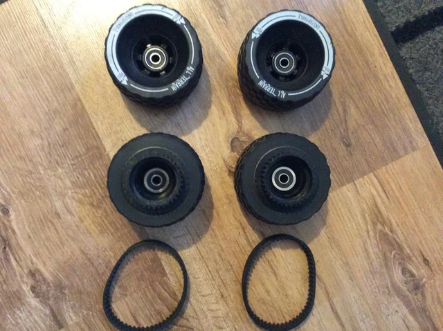 MBS 100mm All Terrain Electric Skateboard Wheels
