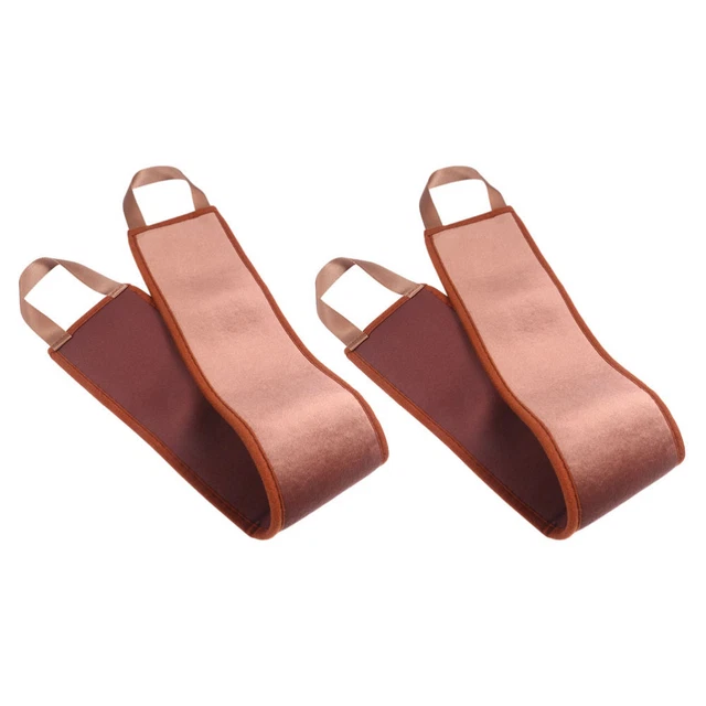 2 Pcs Se Stesso Applicare La Striscia Di Pull Back Scrubber Facciale Cintura