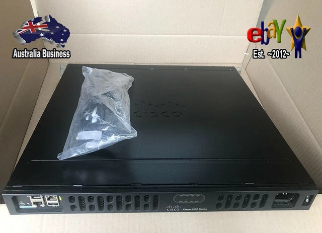 CISCO ISR4331-AXV/K9 V05 Router, UC/FSuite/APPX/SEC/HSEC/IPbase, No ...