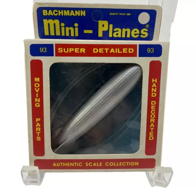 Vintage Bachmann Mini Planes # 93 HINDENBURG Zepplin Scale Model MIB