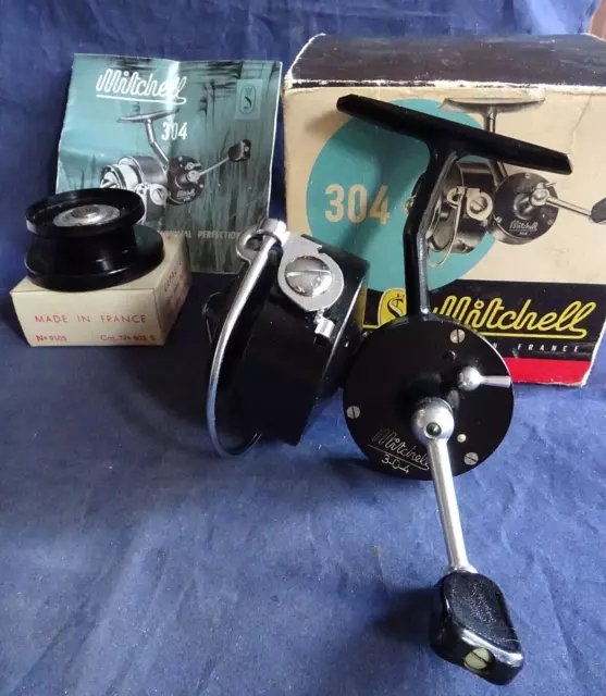 A SUPER LIGHTLY Used Early 3Rd Model Mitchell (300 Size) Spinning Reel  1946/1949 £89.99 - PicClick UK