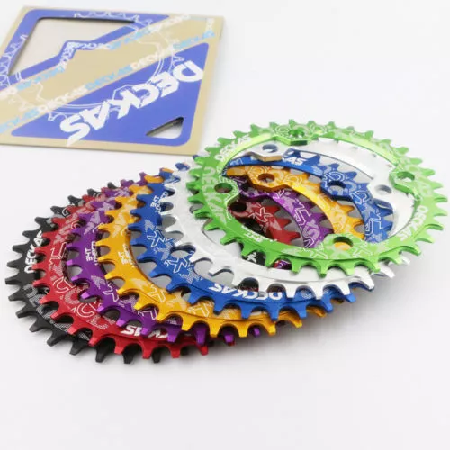 UK STOCK 104BCD 32T-38T Narrow Wide Bike MTB Chainring Single Tooth Chain Ring