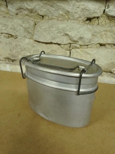 Gamelle en aluminium Armée française - La Tranchée Militaire