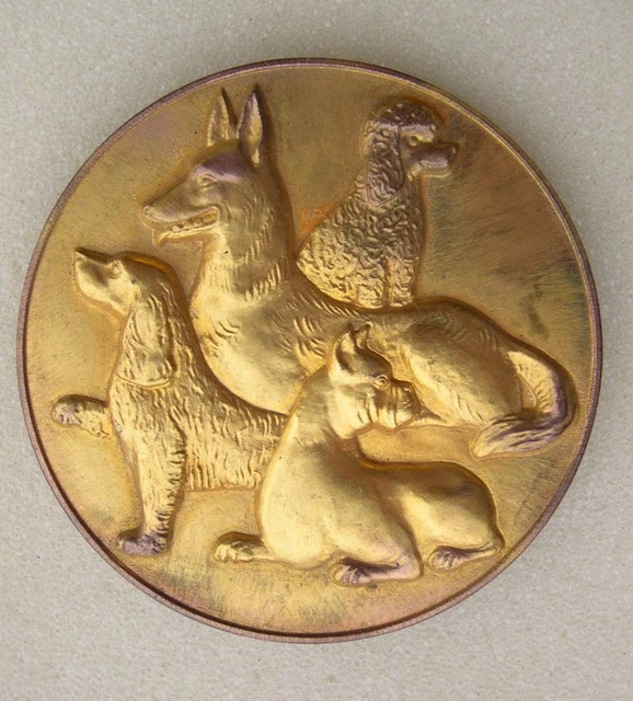 Med10984b - Medal 1st Prize Canine Society Midi-Cote d'Azur