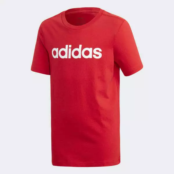 Adidas Boys T Shirt Kids T-Shirts Essential Gym Sport Running Graphic TShirt Top 2