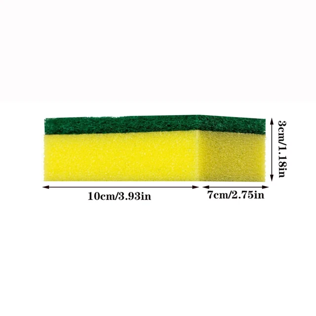 10 pz spugne per pulizia cucina senza graffi per spugne per pulizia piatti