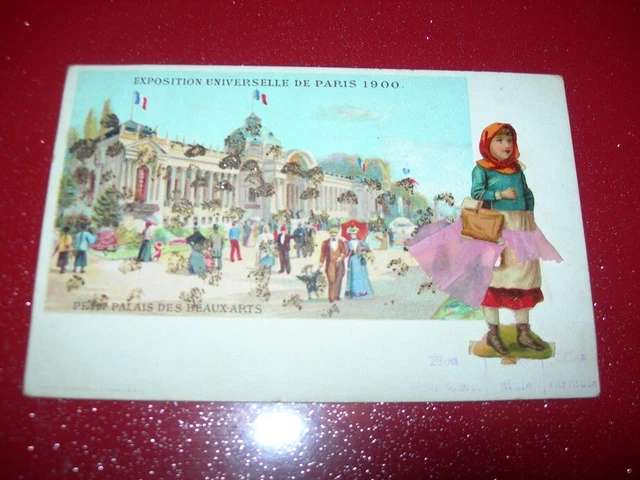 Antique Fantasy Postcard Universal Exhibition Paris 1900