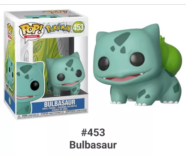 Funko Pop! Games Pokemon Bulbasaur #453