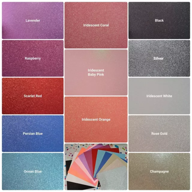 300gsm Glitter Cardstock