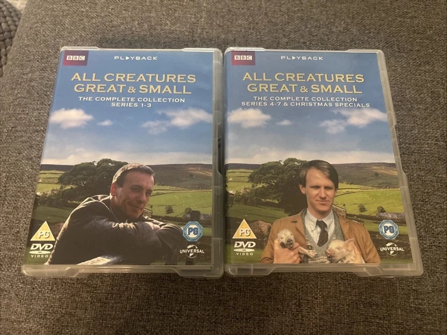 BBC ALL CREATURES Great and Small The Complete Series 1-7 DVD Box Set £19.99 - PicClick UK