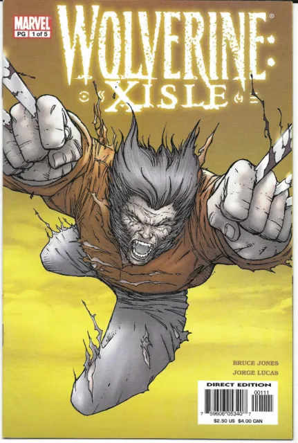Wolverine Xisle #1 of 5 Marvel Comics June Jun 2003 (VFNM)