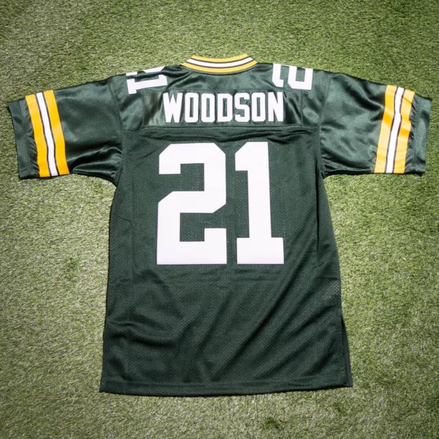 Mitchell & Ness Green Bay Packers NFL Authentic Stitched Jersey | Woodson 2