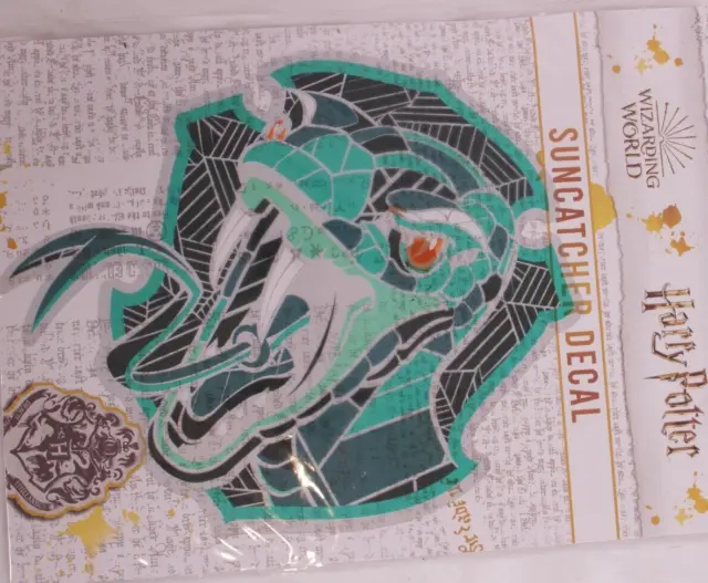 Loot Crate Wizarding World Harry Potter Slytherin Snake Sun Catcher Decal