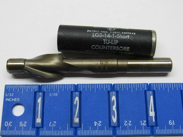 Weldon Lgs-14-1 Short Tu-Lip Counterbore - New