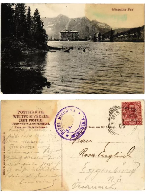 CPA AK MISURINA-See ITALY (395240)