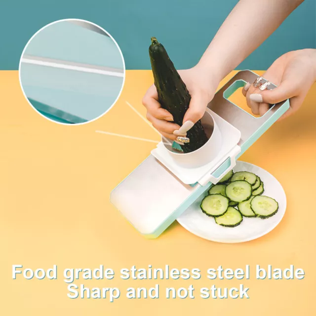 Blades With Drain Basket Carrot Potato Vegetable Cutter Home Kitchen Manual