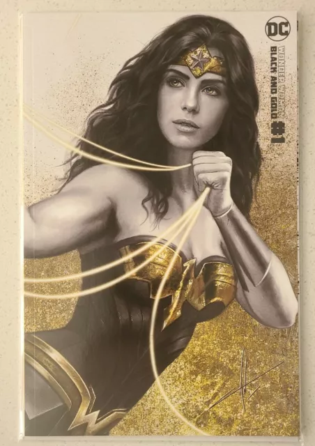 Wonder Woman Black and Gold #1 Carla Cohen Variant NM