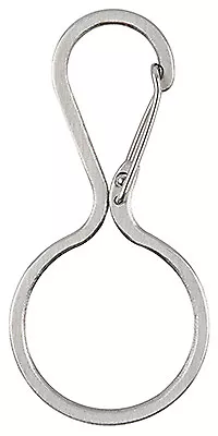 Clip Key Ring, Stainless Steel -KIC-11-R3