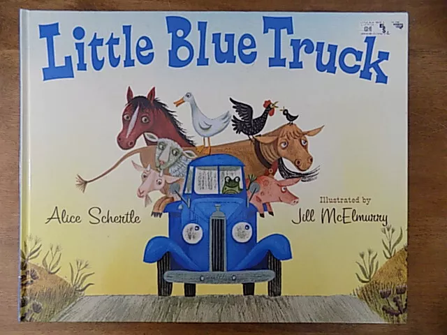 Little Blue Truck Big Book Teacher Oversize Jumbo Easel Reading Alice Schertle