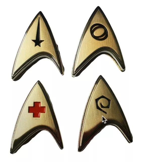 Star Trek Strange New Worlds DISCOVERY Abzeichen Metall Replicas Badge magnet