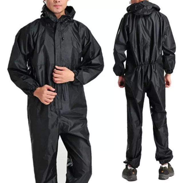 Homme Adulte Imperméable Réfléchissant Pluie Costume Veste Pantalon / Set PVC